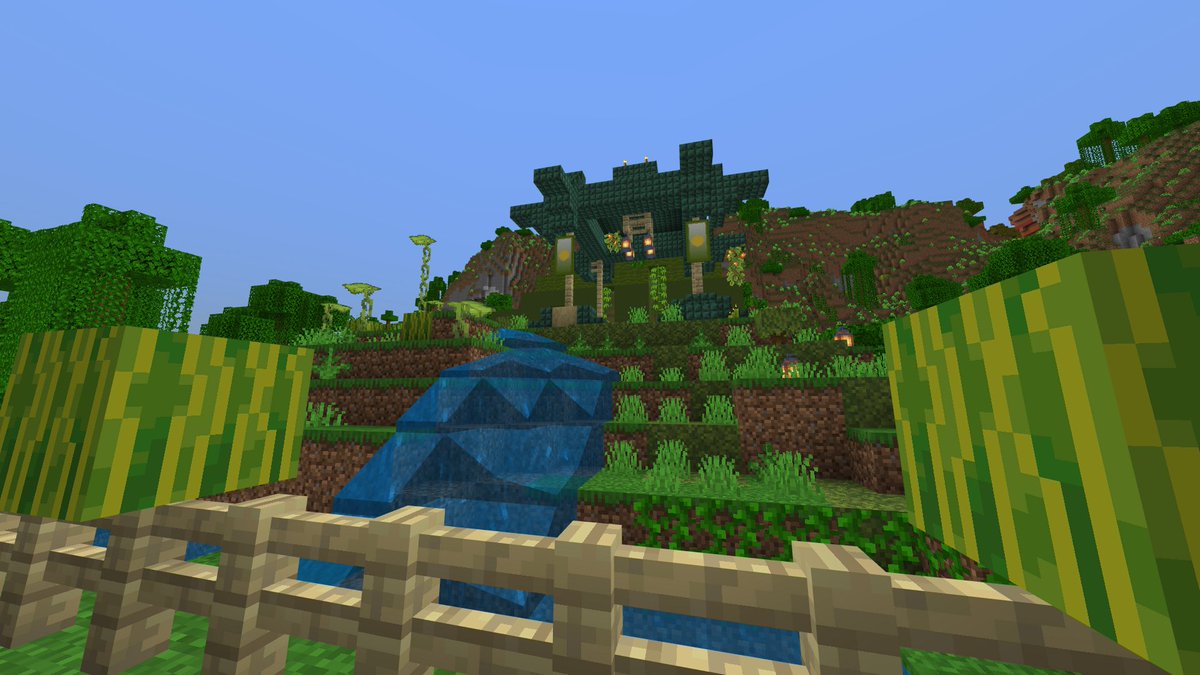 Sushidiamond254's tweet photo. Day 6: Dark green #buildtober I decided on this small Japanese altar. ๐ #thursdaychill #minecraftbuilds #Minecraft #twitch #charity #pinkcraftsmp #XboxShare https://t.co/R08esTMolB