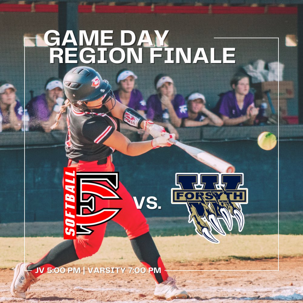 fchs_softball's tweet photo. THE GRAND FINALE 🎇 #ProveIt 

🆚 West Forsyth 

📍West Forsyth High School 

⏰ 5:00/7:00 PM 

🎟 https://t.co/vTWu1C0qtW https://t.co/Ult6af0XAr