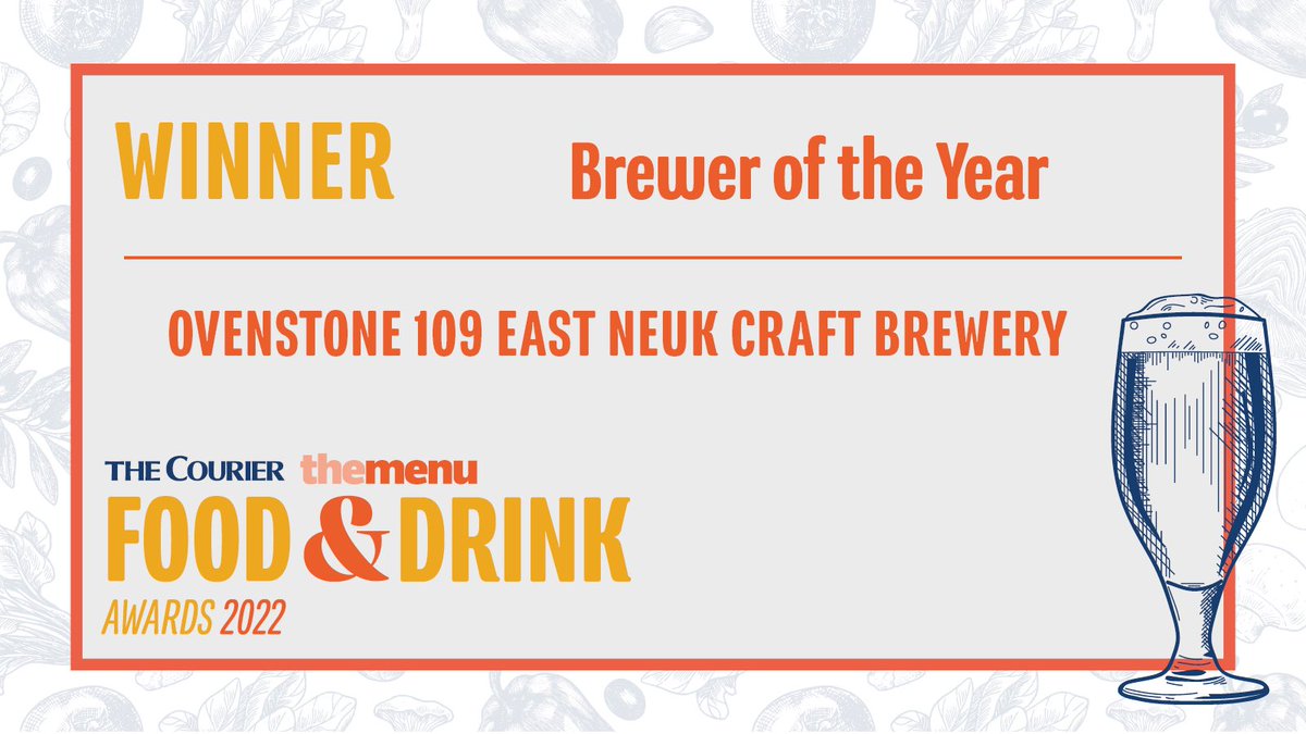 CourierFDAwards's tweet photo. Brewer of the Year🍻
 The next award of the night goes to @ovenstone109 who produce hand-crafted real ales right here in the East Neuk. 
The craft brewery also serves as fantastic events venue.  #TheMenuAwards https://t.co/D882plH1uD