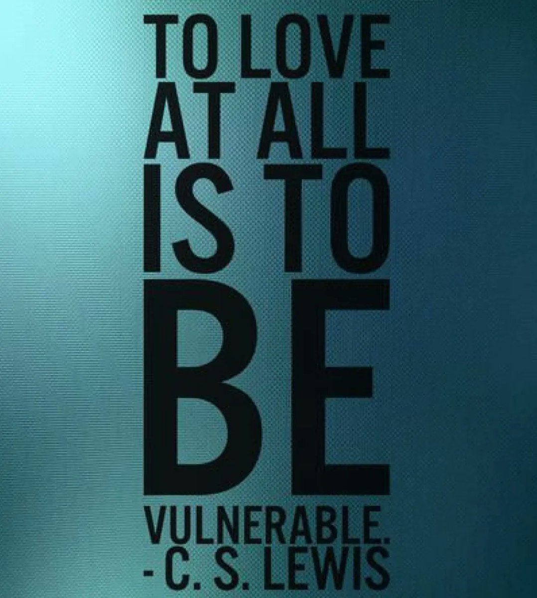 JodiLivon's tweet photo. Love. #cslewis #vunerability #ThursdayThoughts https://t.co/C6kmcdf4y5
