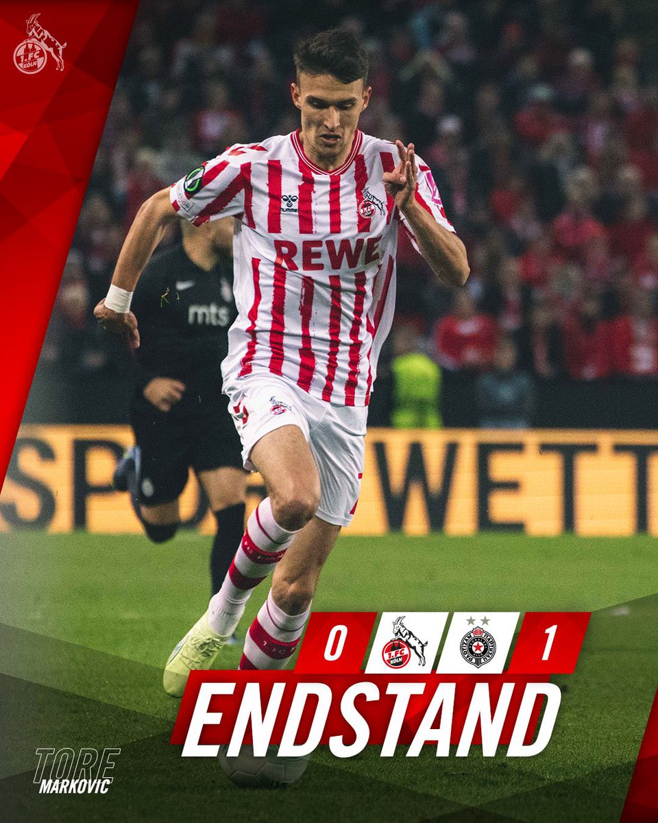 effzehNL's tweet photo. Het roulatiesysteem werpt voor alsnog niet echt z’n vruchten af. Tegen Slovacko konden de wissels het tij nog keren, vandaag tegen Partizan lukte het helaas niet en bleef het bij 0-1. #KOEFKP #effzeh https://t.co/oFyT3GTX6B