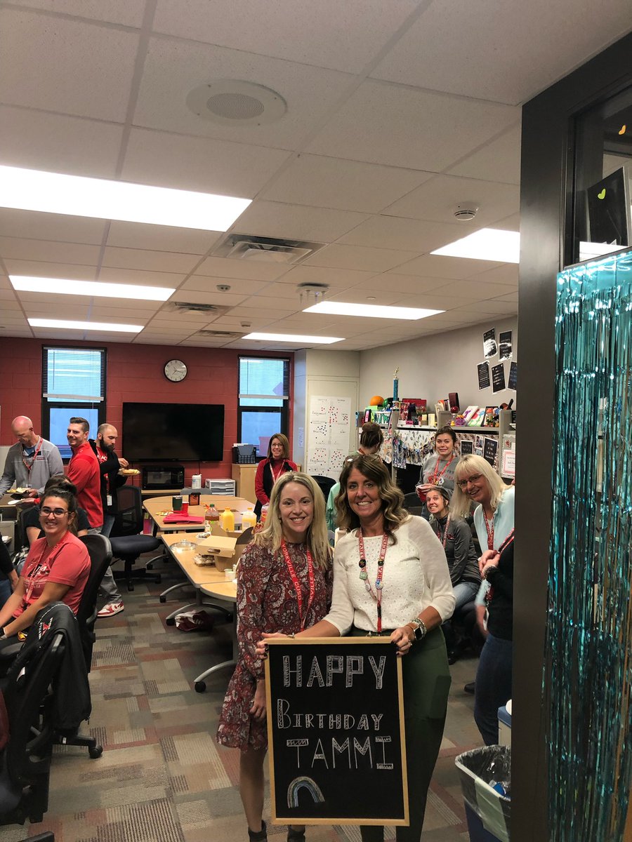 YHSEdServices's tweet photo. All of student services had a breakfast to collaborate and build a positive culture. Thanks for all the birthday wishes.@Y115StudentServ @Dear_Mrs_M https://t.co/MDiQOvVR4v