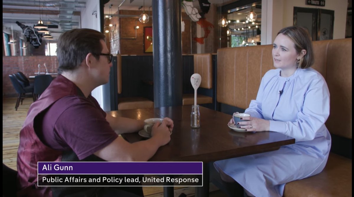ali__gunn's tweet photo. It was great to meet with Reuben and @rose_baldwin to film this important report for @Channel4News. We talk about the impact of #DisabilityHateCrime on victims and what action @unitedresponse and @LeonardCheshire want the government to take:

https://t.co/0fSNLZkLs8 https://t.co/zW7Tn8wqE4