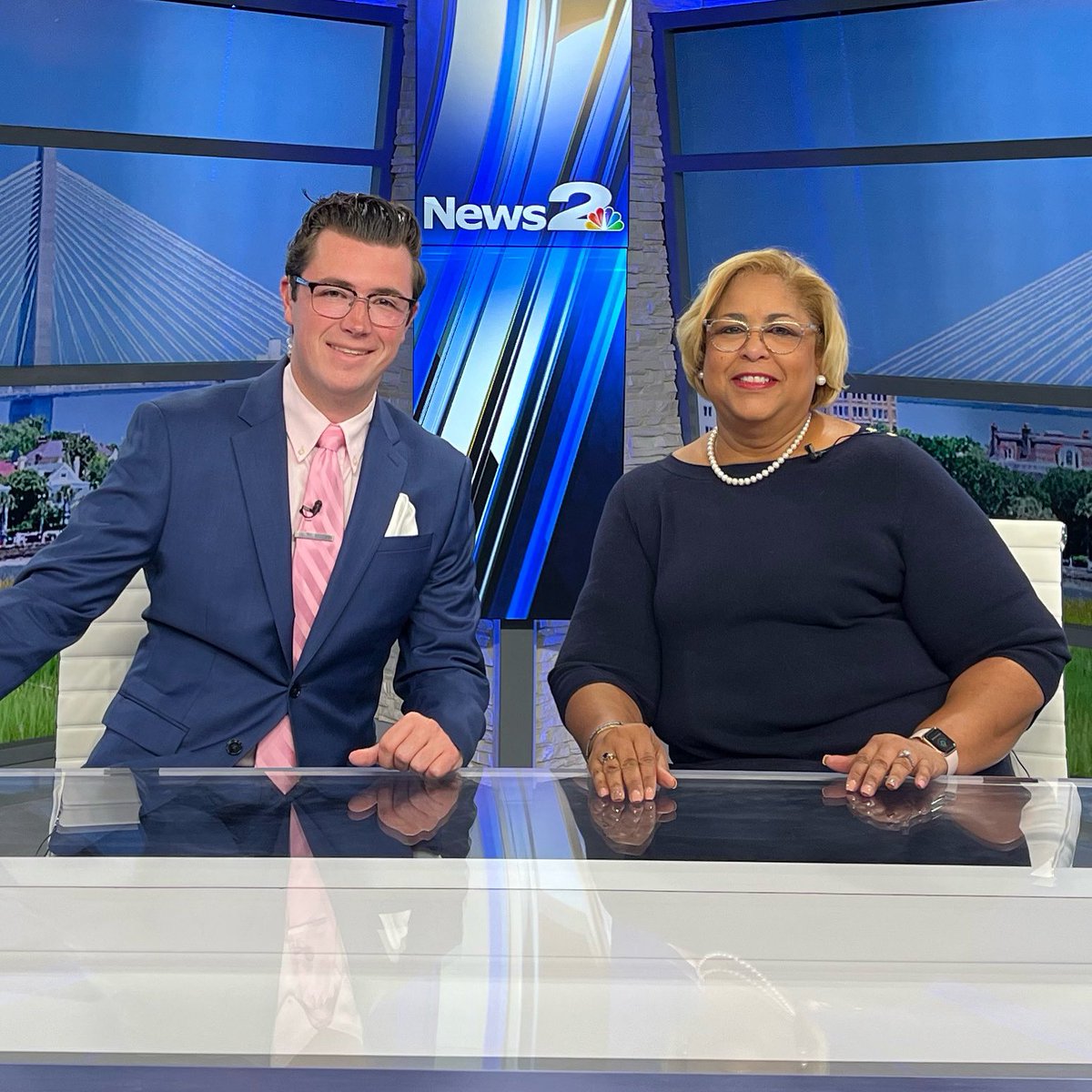 CurryForProbate's tweet photo. This Sunday at 11am tune into @WCBD News 2 The Point for Tamara’s interview with @RealRileyBenson! #GoCurry! https://t.co/0Re6lHbGe1