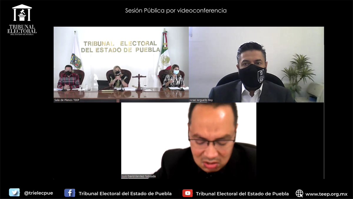 trielecpue's tweet photo. #ComunicadoTEEP | En Sesión Pública, por videoconferencia, resolvió el Pleno:
•3 recursos de apelación
•4 asuntos especiales
•2 JDC.
📝 https://t.co/RTdCHOAiJ4
📹 https://t.co/CJJdfdQTy1
#JusticiaAbierta⚖️ https://t.co/E8X9E7gwO3