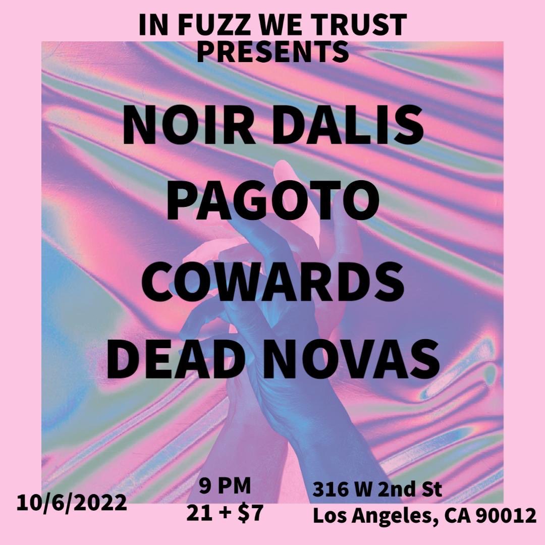 Catch Derek’s new project, cowards, tonight in LA