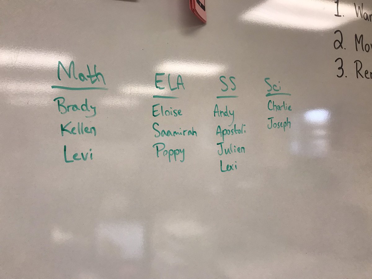 Stoked to see these kids learn and grow together as part of the <a href="/ColemanUSD259/">Coleman Environmental Magnet Middle School</a> Academic Team. Today at practice we’re splitting up to investigate topics in our areas of strength and then creating quizzes to help others learn and review the concepts! #WPSProud