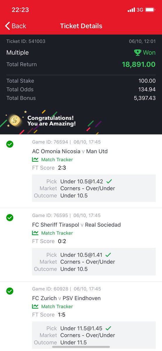 bossolamilekan1's tweet image. 564odd✅✅✅✅✅
214odd ✅✅✅✅✅✅
122odd✅✅✅✅✅✅
134odd ✅✅✅✅✅✅
With many other winnings I can post, y'all can still drop your winning ticket under the post