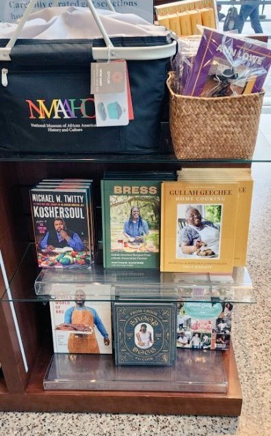 When you visit  NMAAHC in DC and see Chefarmer Matthew's Book and Michael Twitty!!