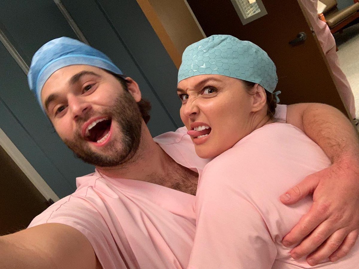 JakeBorelli's tweet image. #VaginaSquad ;) TONIGHT @camilluddington #GreysAnatomy