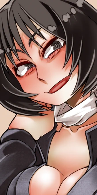 またリクエスト、ありがとうございますっ!!自分が楽しいように描かせて頂きましたっ、ありがとうございますっ!! 