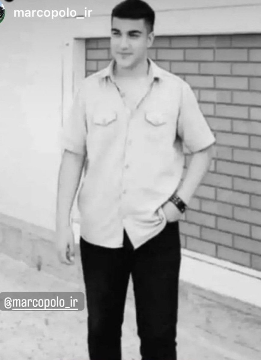 ShouraHashemi's tweet photo. Pedram Azarnoosh, 16 Jahre alt, erschossen während einer Demo in Kermanshah. #IranProtests2022 https://t.co/CgASAxoRcl