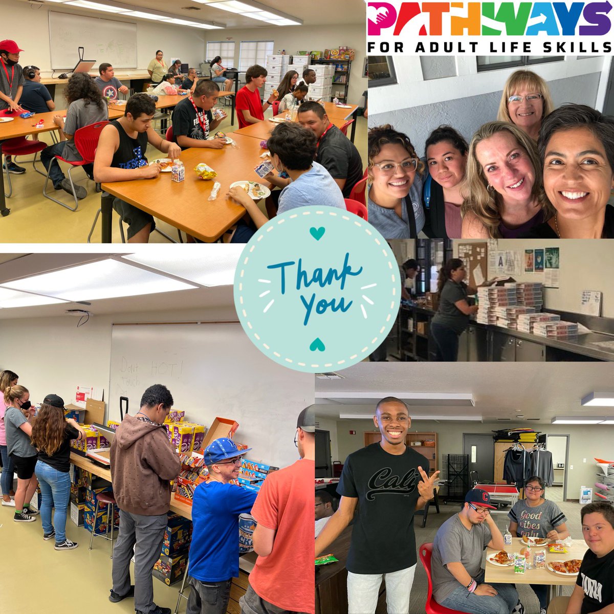 Ale_On_The_Go's tweet photo. Huge thank you to our @PathwaysPUHSD students for helping us make our site #KOTC bags! We had to show our love and appreciation with pizza! 🍕 ✨ https://t.co/pFY68OKcEj