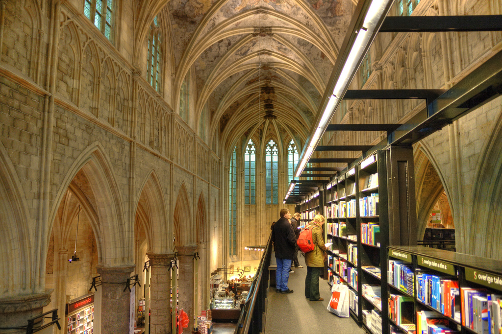 who will take me to the cathedral-turned-bookshop