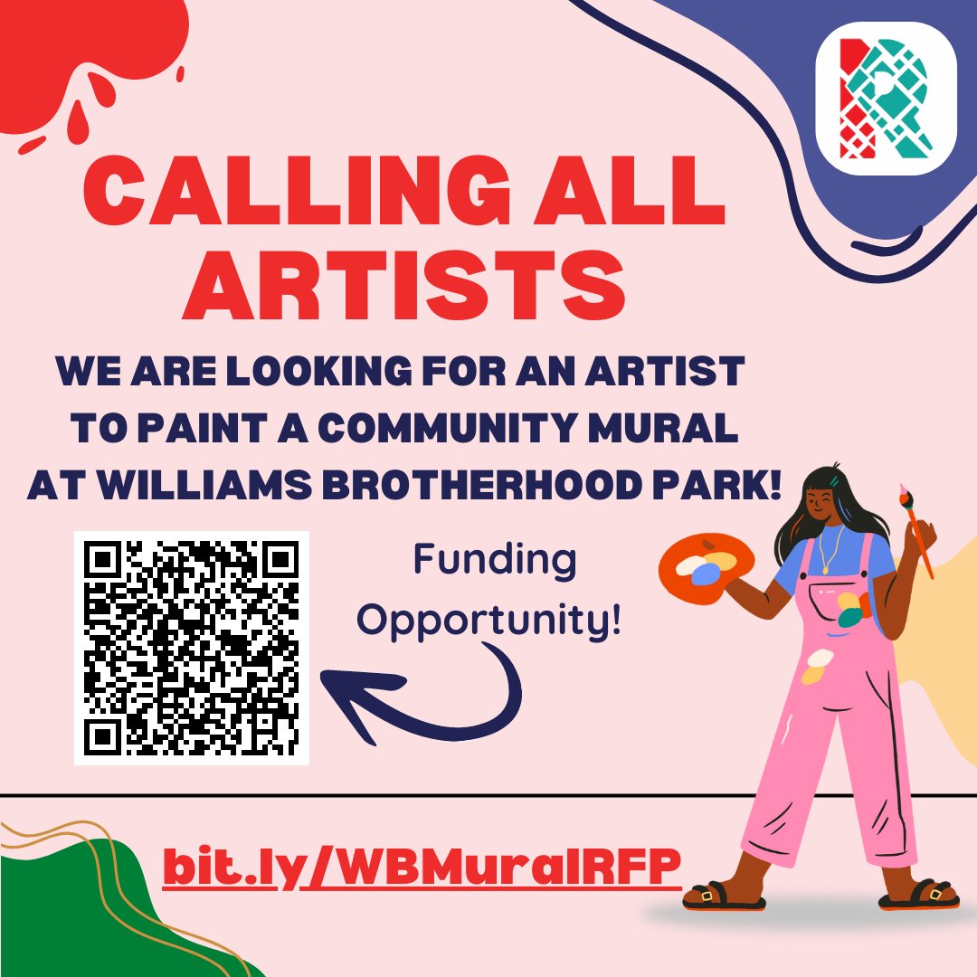 CALLING ALL ARTISTS!

RSSC is preparing to paint a public mural to celebrate the beauty and resilience of South Stockton. 

We have released a Request for Proposals to commission a local artist to plan and create the mural for the handball structure at #WilliamsBrotherhood Park.