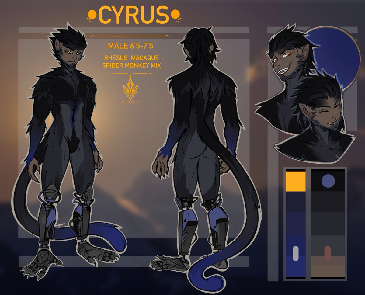 Cyrus Loken, The Monkey boi tweet media