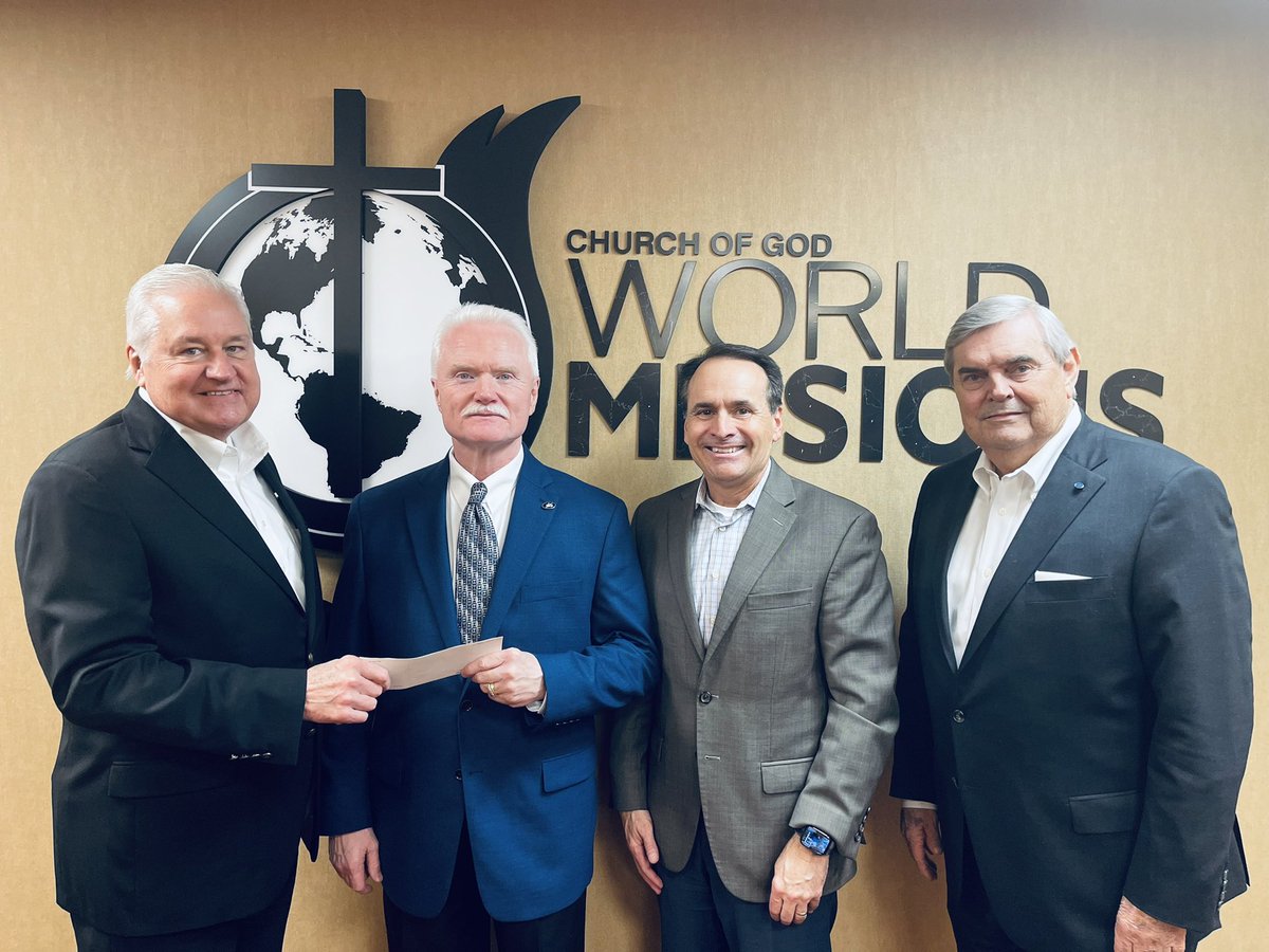 MTPropes's tweet photo. Special thanks to Church of God Foundation for the generous contribution to @cogwm today. Because of this partnership we can do what God has called us to do! #untilallhaveheard #365challenge https://t.co/0P2TCG1Vcc