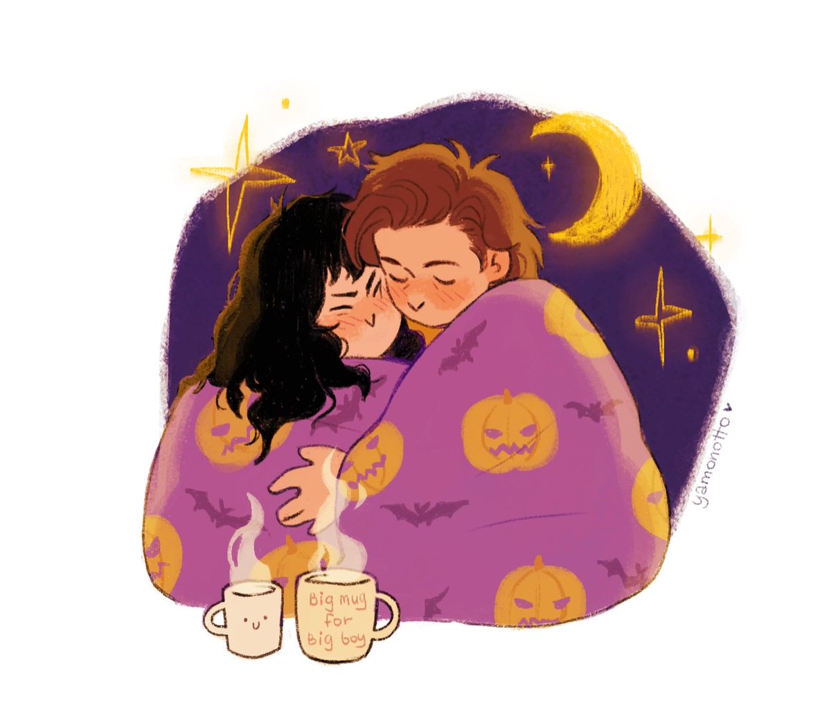 yamonotto's tweet photo. smol steddie to say good night <3 https://t.co/ZNbgdUi9E6