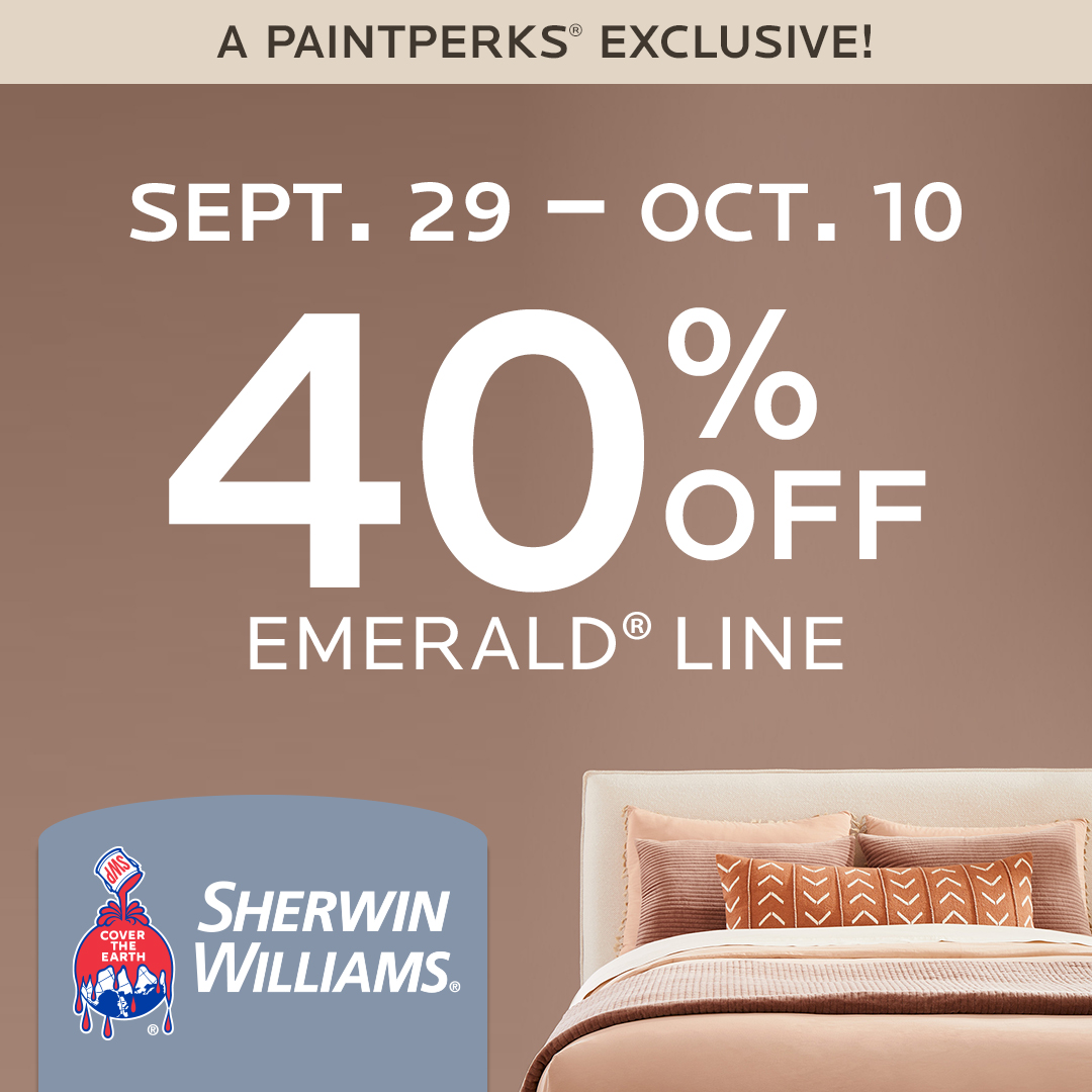 SherwinWilliams on Twitter "If you're a PaintPerks® member and love