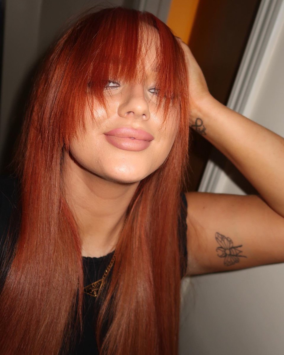 lordkeely's tweet photo. Really vibin with my new hair colour.. can’t believe I ever thought id stay blonde forever https://t.co/JtqVK0230N