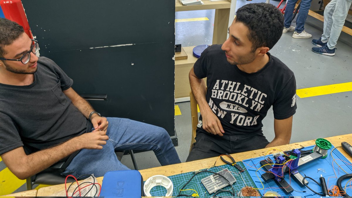 <a href="/OrangeTN_Plus/">OrangeTNplus</a>  Orange Summer Challenge teams are laser focus on finishing their prototypes. The final sprint is often the hardest and most intense. #OrangeSummerChallenge #innovation #tech4good #FabLab #Hardware #prototyping