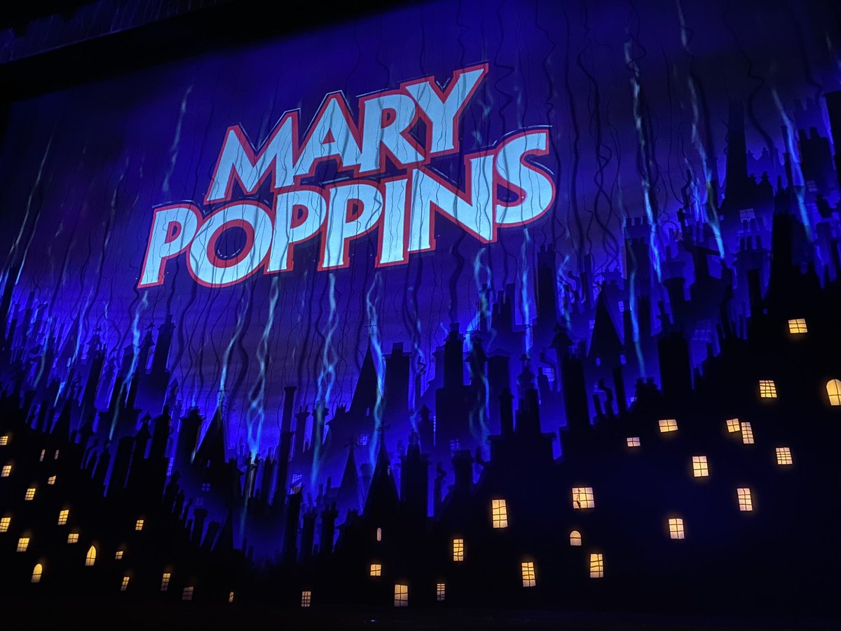 bensoc3's tweet photo. Absolutely loved @MaryPoppins tonight.  Spectacular performances from every member of the cast, amazing music, singing and dancing, awesome light effects, scenery and costumes and stunning special effects.  What more can I say?! https://t.co/493f7OGRqp