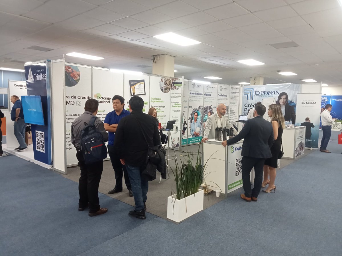RubenG_Fintech's tweet photo. Hoy @CapitalTech_MFM participó en #Crediexpo, un evento que reunió a entidades financieras de México, con el objetivo de impulsar y fortalecer las finanzas de las #pymes mexicanas. https://t.co/dVXI6DYBsy