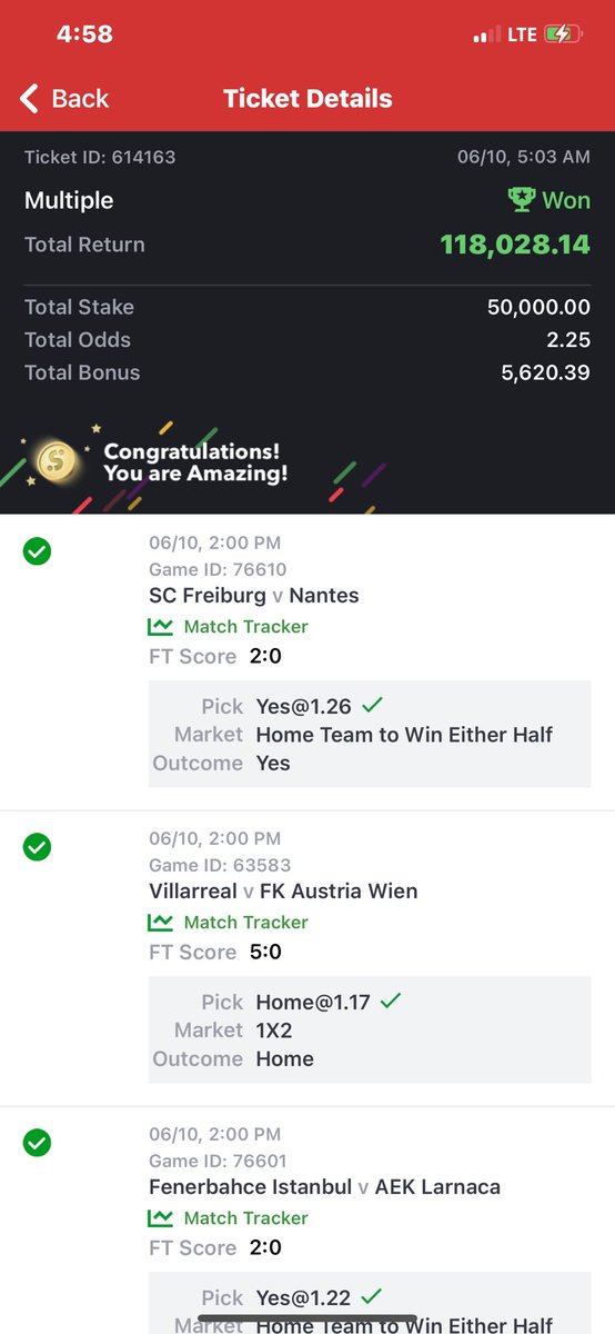 mono_tips1's tweet photo. 2 Odds โ
โ
โ
BOOOOOM ๐ฅ ๐ฅ
@eebookhunoluwa @adajiblessing10 @Prince_Dayveed @V3rified1 @Emmanuel_Tips
#Hotbettips #yansh #mohbad Joha #sports #sportybet https://t.co/YqzvNHLgtZ