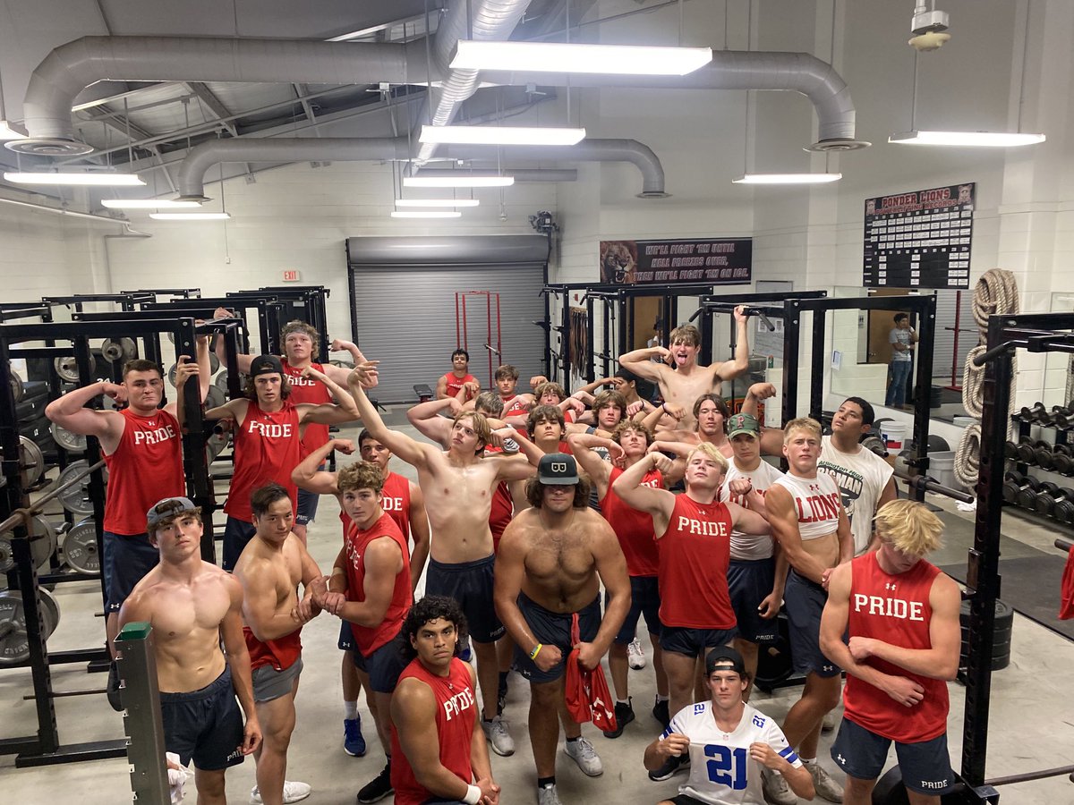 PonderLionPride's tweet photo. HOCO Beefcake!!!! Been a great week. Ready to roll!!
#PonderFast #TurnItUp https://t.co/BnGIos35xv