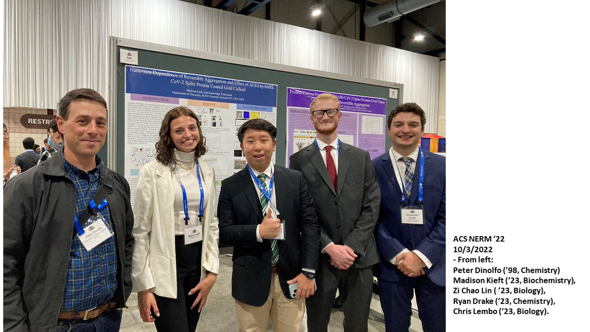 GeneseoChem's tweet photo. Lots of fun memories at ACS-NERM Meeting 10/2~10/5, 2022. https://t.co/wU4x1fhNkQ