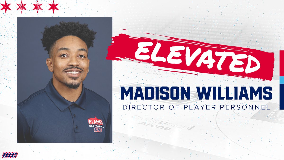 We are thrilled to welcome Marlon London to the program as our director of scouting! Additionally, we are excited to announce that Madison Williams has been elevated to director of player personnel! #BringTheHeat | #FireUpFlames 📝⬇️ uicflam.es/fmh