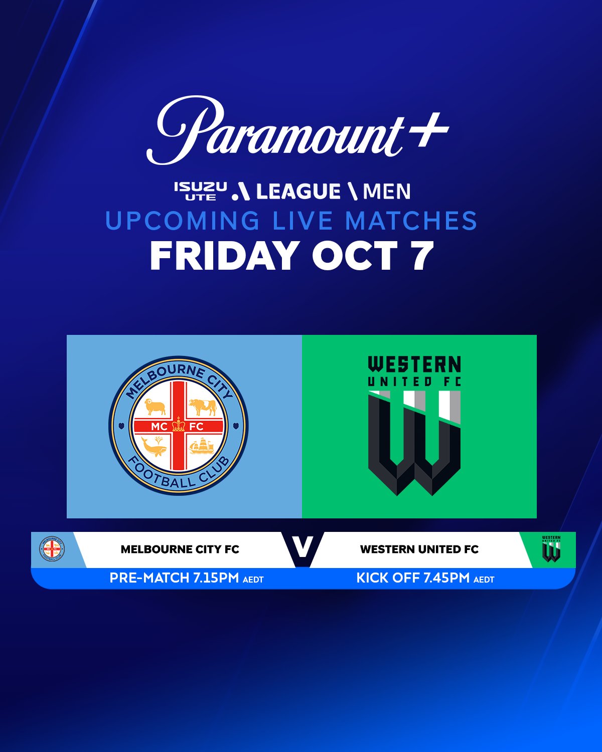 Paramount+ Australia on Twitter: "It all starts tonight! ⚽️ Join us