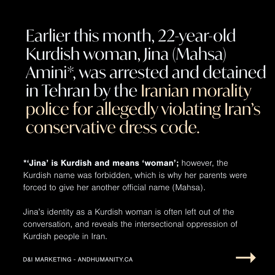 andhumanityca's tweet photo. Watching a revolution unfold thousands of miles away can make us feel helpless – but using modern communication, there are many ways we can support from home.

#MediaAndCommunications #IranProtests #IranRevolution #MahsaAmini #ZhinaAmini #JinaAmini https://t.co/3zwB3zb7m4
