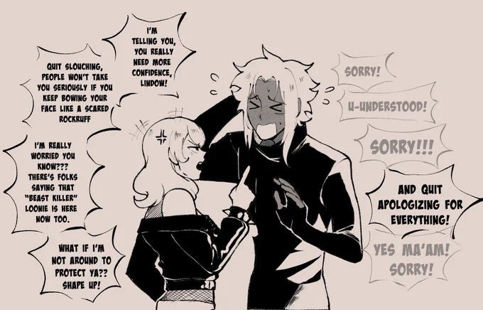 Ending the day with Lindow and @WhenFates Estella reuniting after a couple of years 😌 
