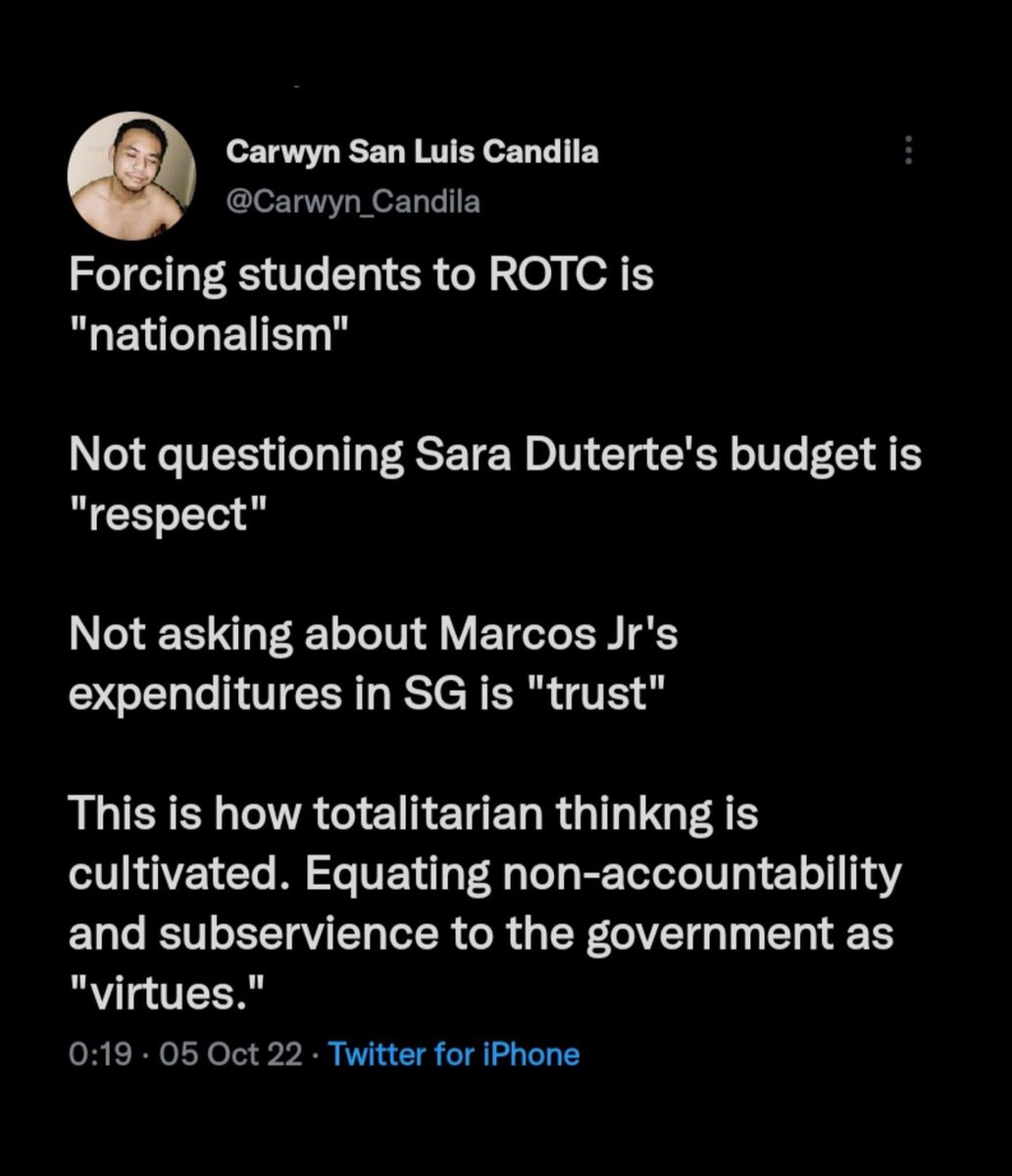 NotsoBadz23's tweet photo. Kailan ka matututo at magigising Pilipinas? 😳🫣
ctto: https://t.co/WNTuo4R8RV