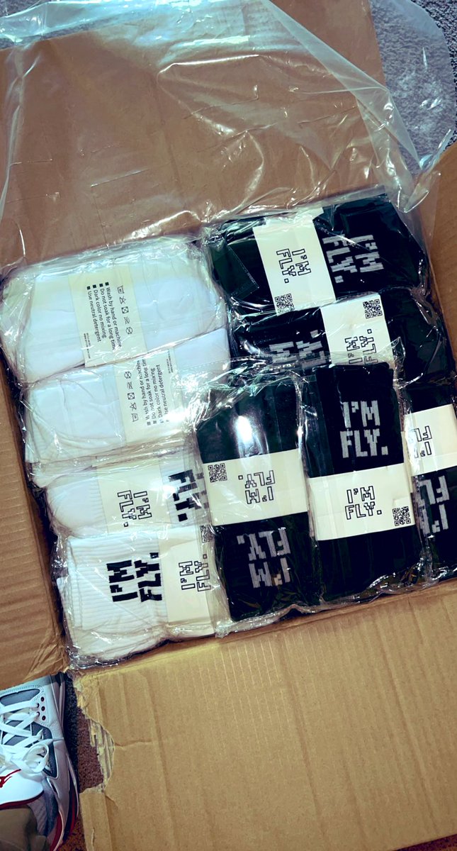 FLYGUY_MH's tweet photo. No Greater Feeling than Designing a Product + Packaging and Receiving Just What You Asked ππΎβ»οΈ #FLYSocks #IMFLY https://t.co/DNGQQkCUPi