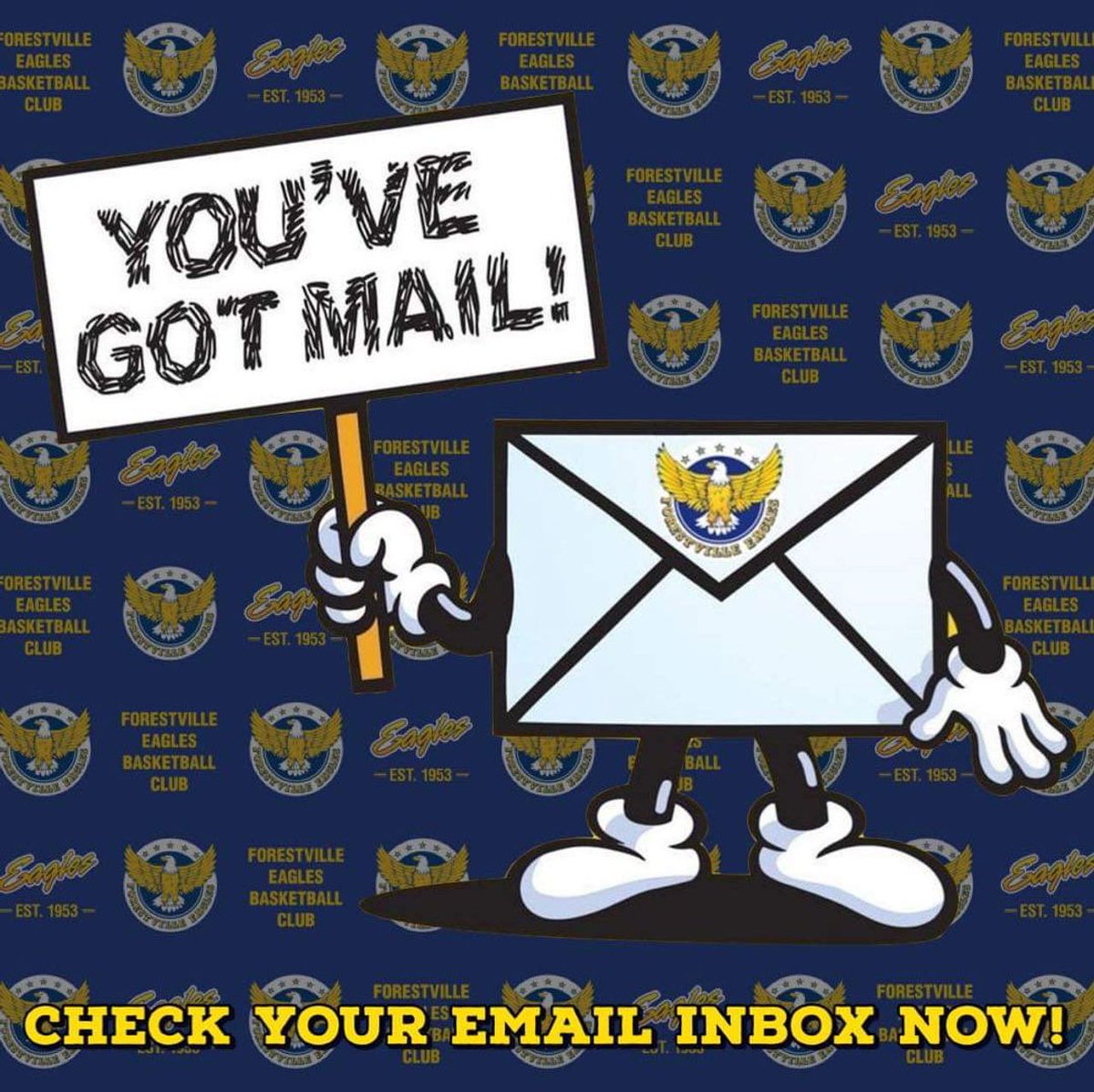 Our Sept/Oct 2022 FEBC Newsletter has now been emailed out! Please take the time to read it &amp; familiarise yourself with some of our upcoming events &amp; key dates. (Can't see it? Maybe check your spam/junk mail folder too!) 💙💛🦅🏀 #ForestvilleFamily #WeTheVille #JoinTheNest