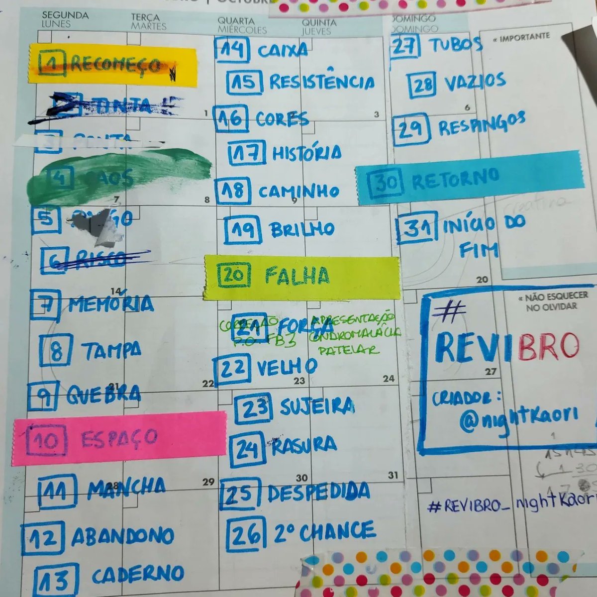 nighkaori's tweet photo. #REVIBRO DIA 6 - RISCO

#risco #esperança #tentativa https://t.co/HKI1a6yaBw
