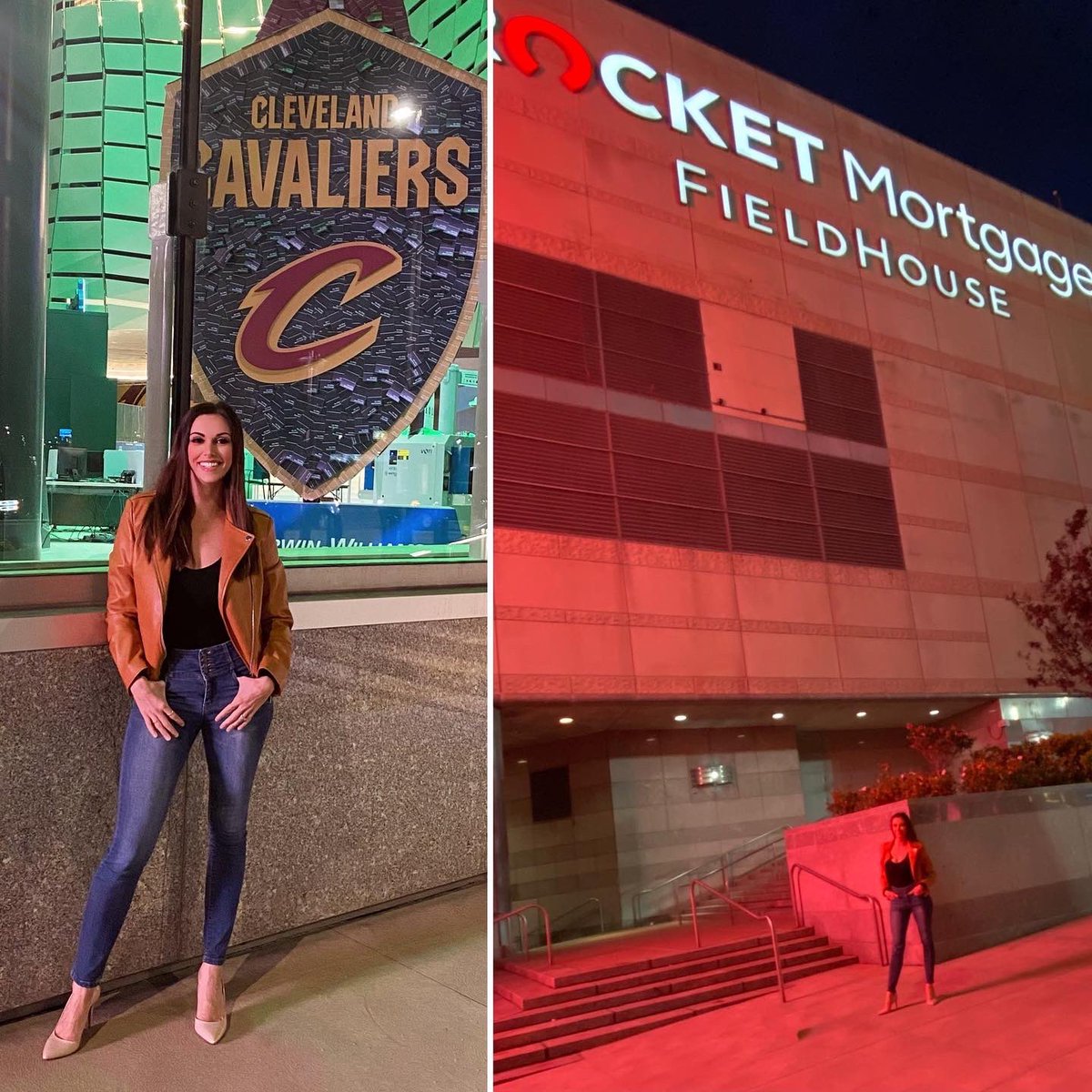 sandradbcle's tweet photo. 2022/2023: The season where your girl takes her hosting chops to the court. Cleveland, it’s damn good to be back. Let’s do this. #cavs #ingamehost #LetEmKnow https://t.co/Az4UY54NXA