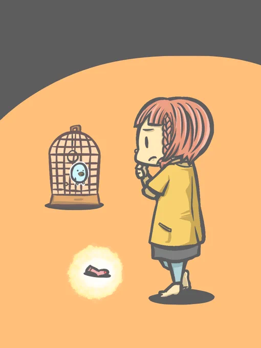 10/7 (239/365) くつ下が片っぽなくなった 容疑者は密室の中… #今日は何の日 #ミステリー記念日 #イラスト #illustration #一日一絵