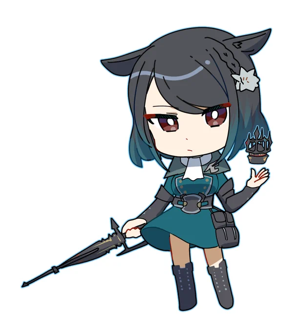 友人あてに描いたSDたち 