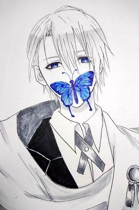 #山姥切長義を見るとストレスが減るらしい素敵なタグにご参加させて頂きます(イラストは過去絵) 