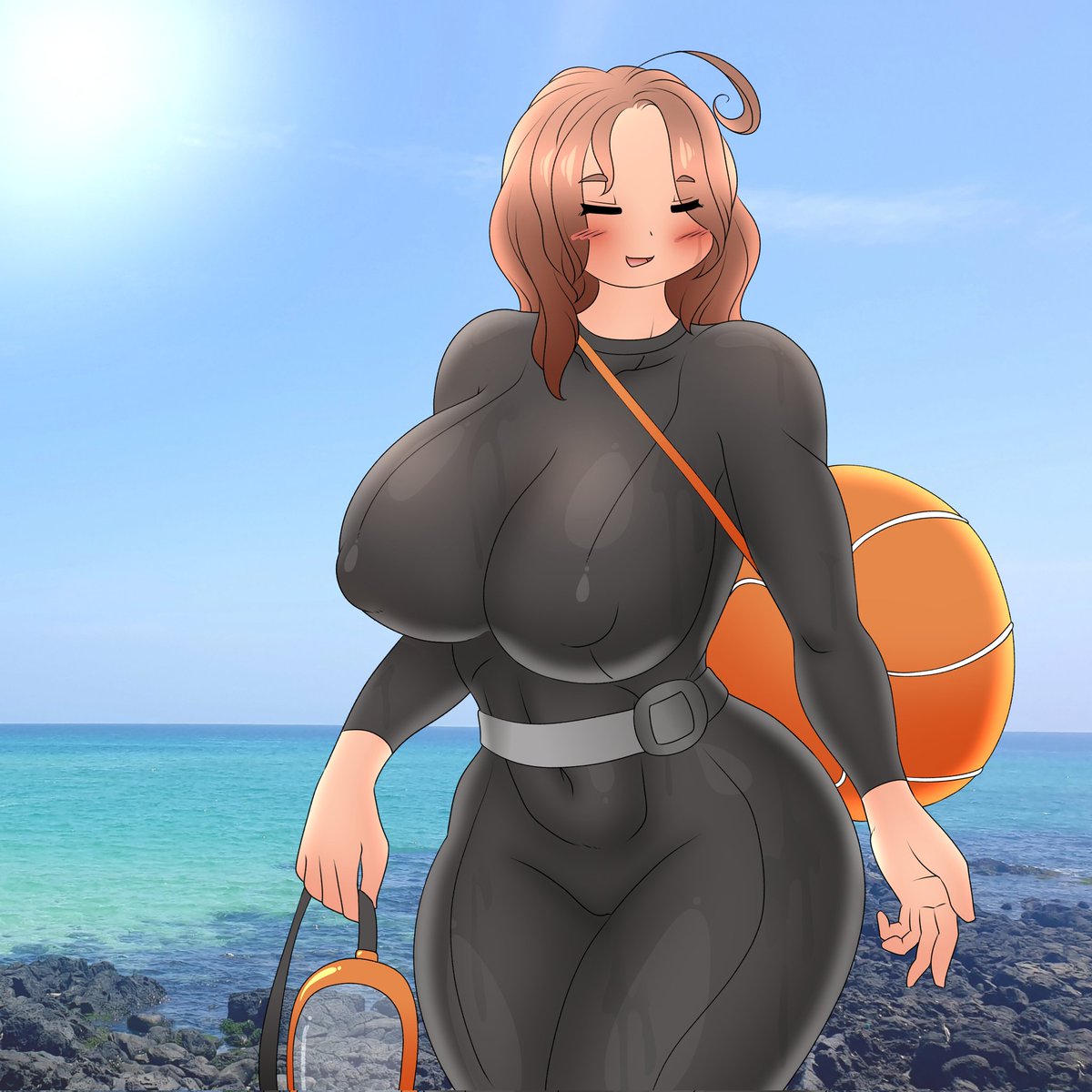 heegeeloves's tweet photo. Last summer, I had a chance to participate in the haenyeo(Korean traditional female diver) experience program in Jeju Island. You won't believe, but It was pretty fun to catch seefood with my own hands in a rubber suit. https://t.co/wvTIOfhwpV