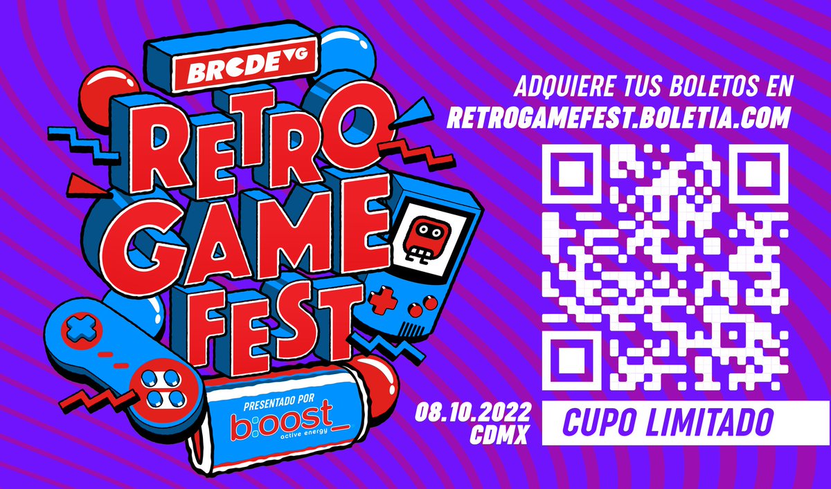 lacuevaretro's tweet photo. ¿Listos para ganarse un boleto para el #RetroGameFest?

Participa dándonos follow, like y retweet (a este tweet) y comenta: ¿Qué es lo más retro que tienes en tu posesión?

Se hará un sorteo entre los participantes, mañana anunciaremos al ganador(a). https://t.co/Lpt3rwMcSS