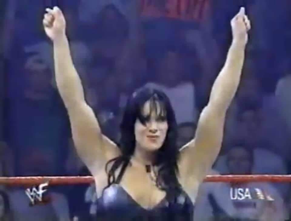 ChynaJoanLaurer's tweet photo. The only woman in history to become the IC champion. A true icon . https://t.co/m1o65uoEvb