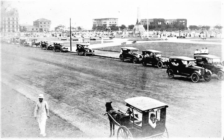 pinoyanghang's tweet photo. LUNETA in Manila, circa 1921.
Note the imposing Jose Rizal Monument in the background, which was officially unveiled to the public in 1913 through the direction and planning of the United States Philippine Commission in 1901.
#UrbanHistory
#AmericanColonialPeriod https://t.co/4PQUr3N7BZ