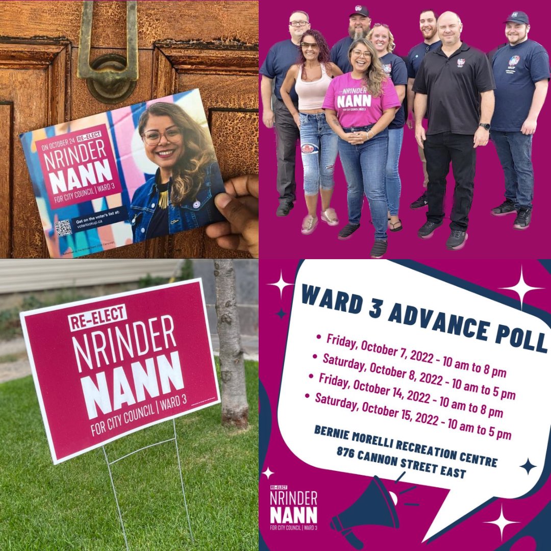 That’s how you win the hearts of people, by standing beside them, not in front of them.

Vote for councillor @nrinder_ward3 for ward 3, Hamilton Ontario. 

#hamont #ourward3 #ourhamiltonourvote #votenrinder