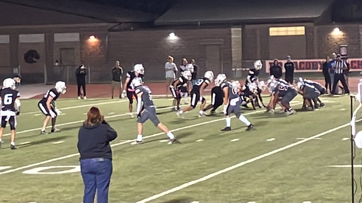 TIMBVP1's tweet photo. Varsity football Centennial-13 @ Timberline-13 ,end of regulation. OT https://t.co/LX8rHh8rPR