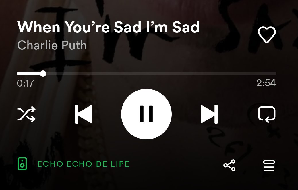felipwmermo's tweet photo. Faz tempo que o Charlie não lançava uma baladinha gostosinha de ouvir.
When You're Sad I'm Sad é bem vulnerável e linda de ouvir, da pra sentir a sinceridade na tonalização da voz.
7/10
#STREAMCHARLIE #CHARLIE #CharliePuth https://t.co/h68OOJiiWW
