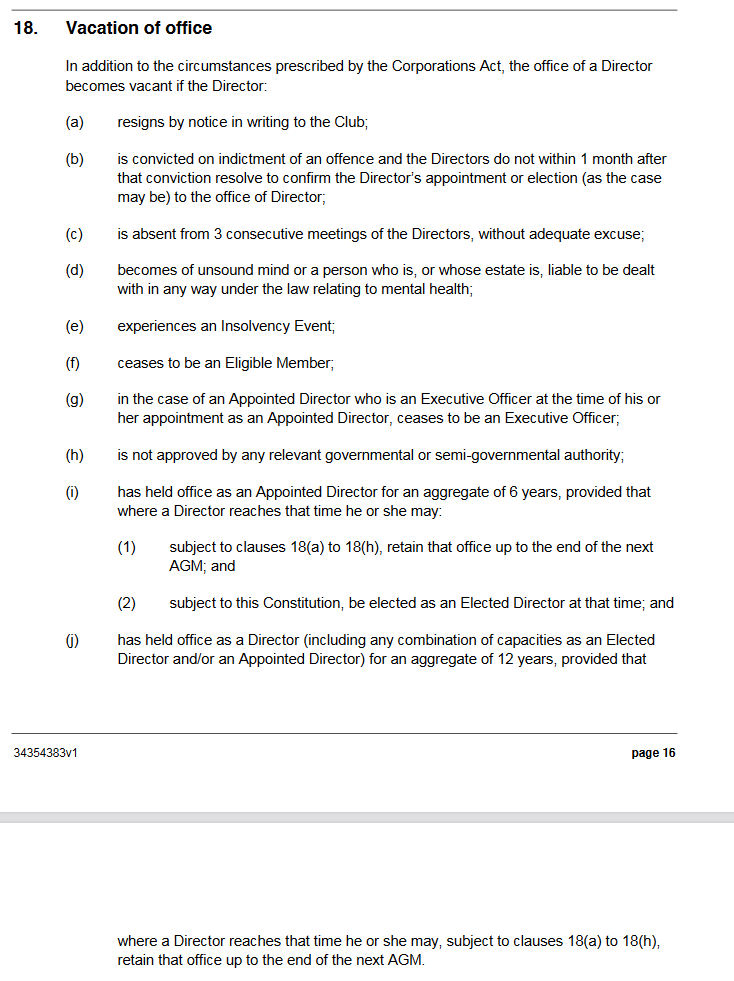 ivan_of_blitz's tweet photo. The Essendon Football Club Constitution, spot the difference https://t.co/Fd2v8g2Yns